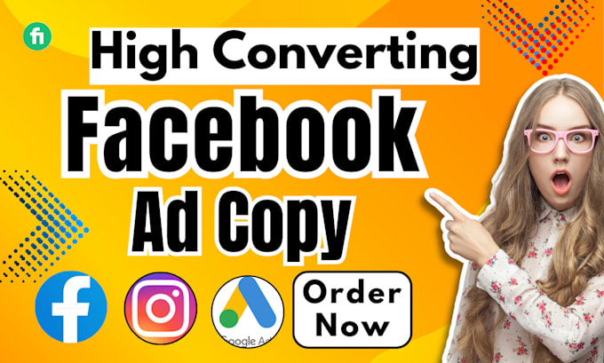 Gig Preview - Write killer facebook ad copy sales copywriting, email copywriting, meta ad copy