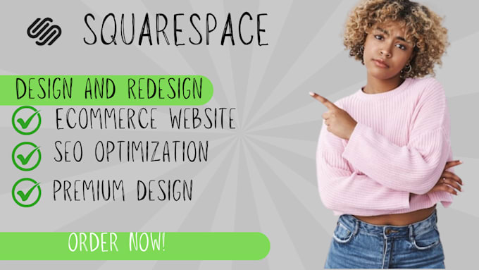 Bestseller - do responsive squarespace website design or squarespace redesign