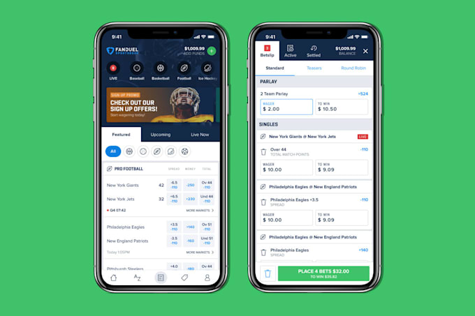 Gig Preview - Develop sportsbet app, sport bet website, crypto bet app