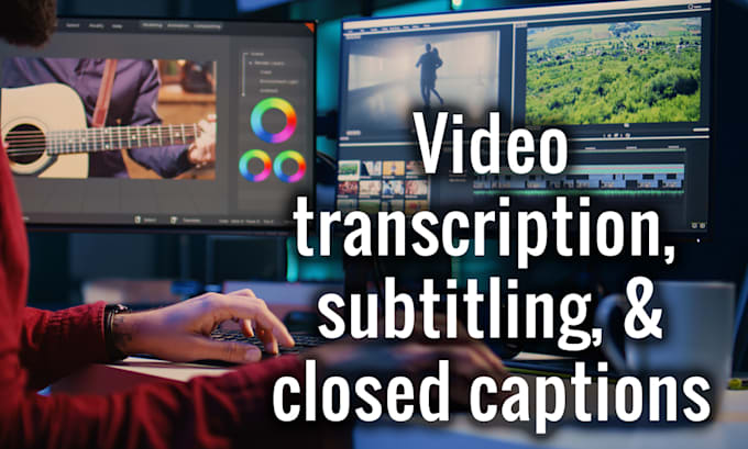 Gig Preview - Transcribe and subtitle your english video