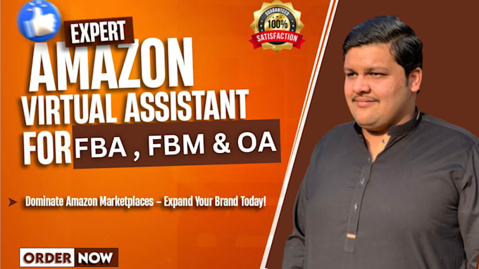 Gig Preview - Be your amazon fba wholesale virtual assitant