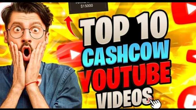 Gig Preview - Create top 10 cash cow faceless videos and cash cow youtube automation channel