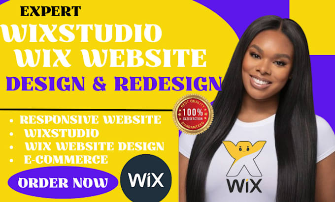 Gig Preview - Wix studio website design wix studio website redesign wix website wix studio