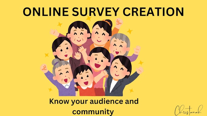 Gig Preview - Create the best online survey to reach 1000 respondents