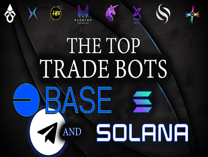 Gig Preview - Build solana trading bot, volume bot, crypto telegram bot, dextool trending bot