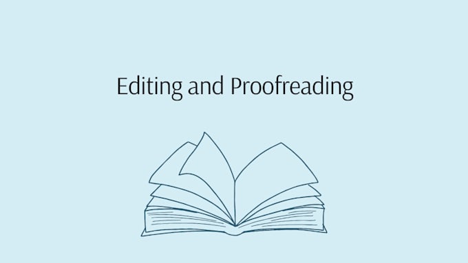 Gig Preview - Copy edit and proofread your writing