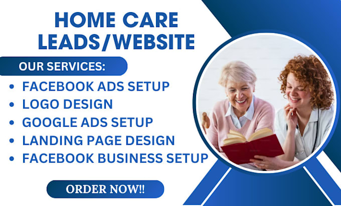 Gig Preview - Home care leads elderly care leads healthcare leads  homecare sales funnel