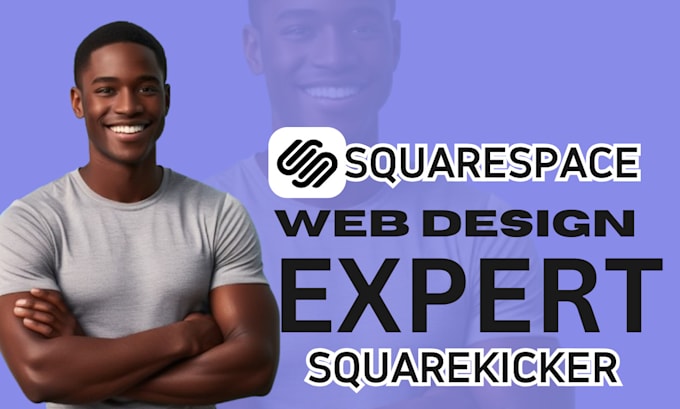 Gig Preview - Create squarespace website development squarespace website design squarekicker