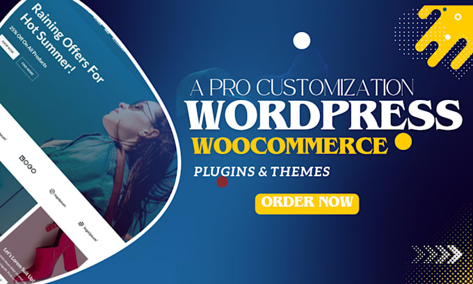 Gig Preview - Develop or fix custom wordpress plugin or woocommerce plugin