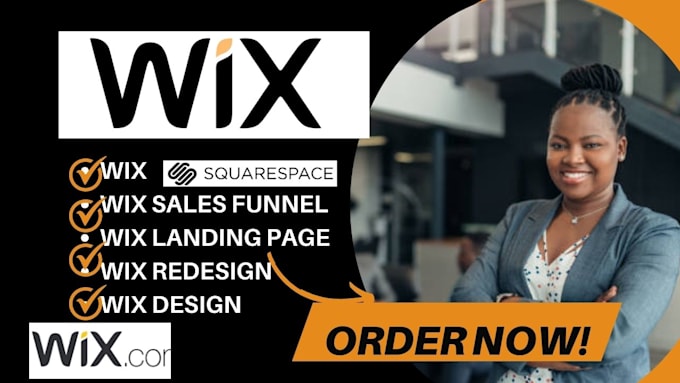 Gig Preview - Setup wix website redesign wix website design wix sales funnel wix landing page