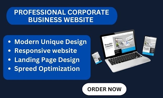 Bestseller - create professional corporate website, business and company website