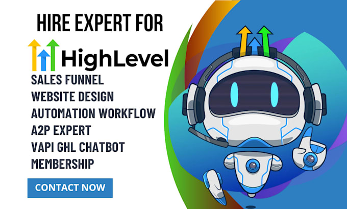 Gig Preview - Clone gohighlevel website funnel go high level workflow ghl automation a2p 10dlc