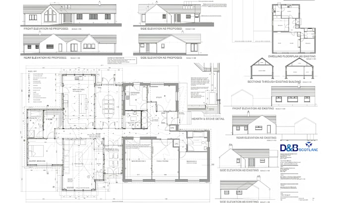 Gig Preview - Draft complete set of construction drawings for city permit