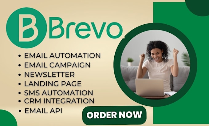 Gig Preview - Brevo newsletter brevo automation brevo account setup brevo email template