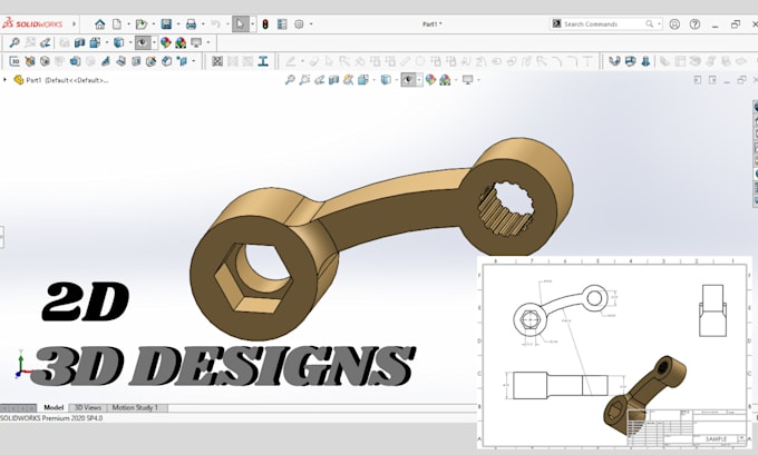 Gig Preview - 3d mechanical industrial product design solidworks fusion360 catia inventor creo