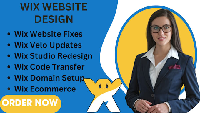 Gig Preview - Fix wix website wix velo update redesign wix studio wix code transfer wix domain