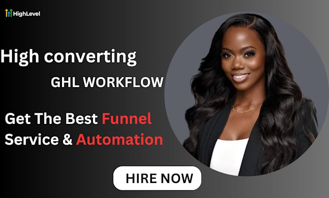 Gig Preview - Gohighlevel landing page ghl sales funnel CRM gohighlevel automation