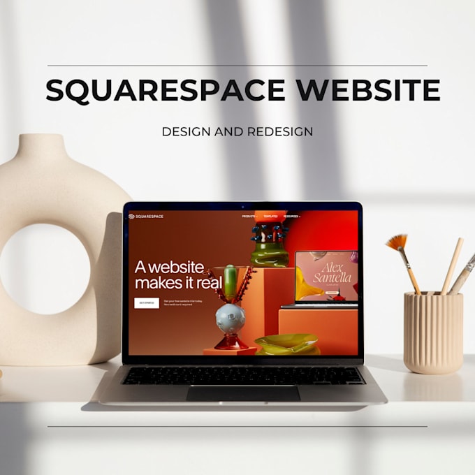 Gig Preview - Build a beautiful and responsive squarespace website