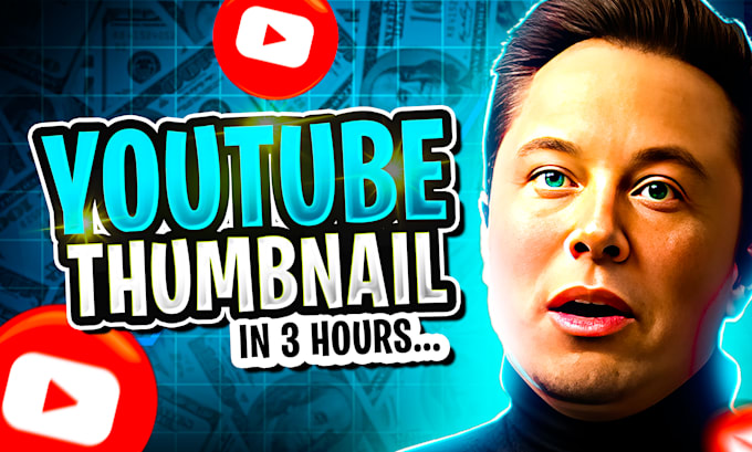 Gig Preview - Design best, attractive, viral and amazing youtube thumbnail in 3hrs