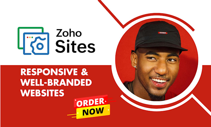 Gig Preview - Do zoho sites design, zoho commerce, zoho backstage and zoho landing page design