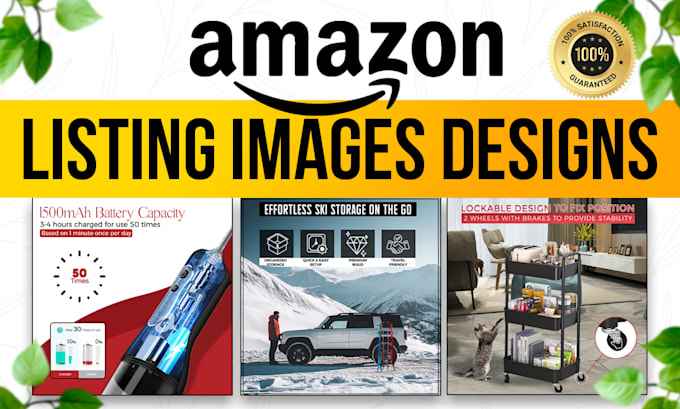 Gig Preview - Stunning amazon listing images, amazon product infographics pictures