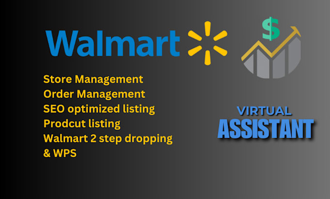 Gig Preview - Be your walmart virtual assisant and list products with SEO optimization