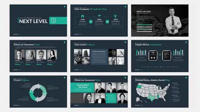 Gig Preview - Do professional powerpoint presentation design or same day powerpoint template