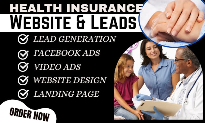 Gig Preview - Generate health insurance leads with health insurance facebook ad