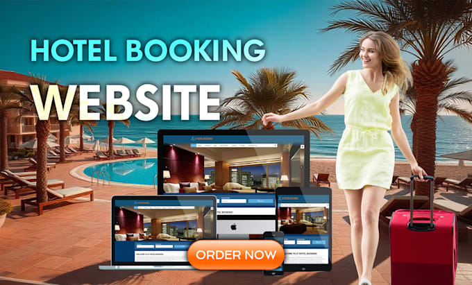 Gig Preview - Build hotel booking , traveling and tours websites with online reservation