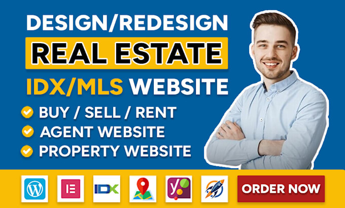 Gig Preview - Create real estate idx mls agent website, property, realtor or landing page