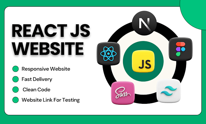 Gig Preview - Be your react js, next js web application frontend developer