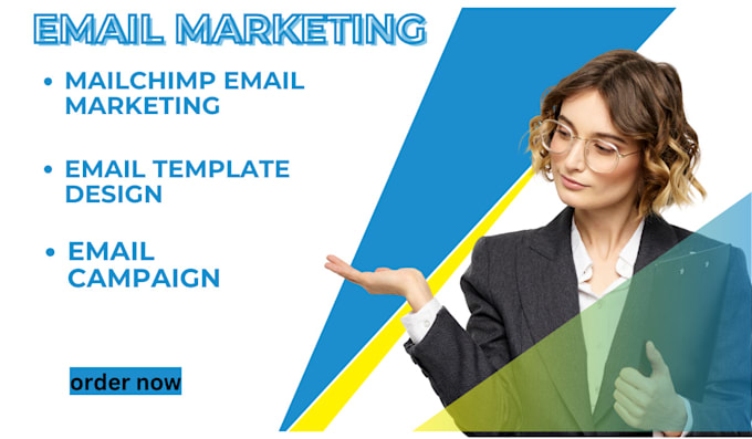 Bestseller - design and manage your mailchimp email marketing campaigns for book promotion