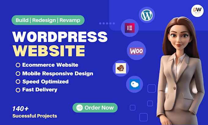 Bestseller - develop a fast responsive wordpress website