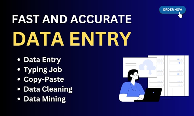 Gig Preview - Do data entry work in ms excel