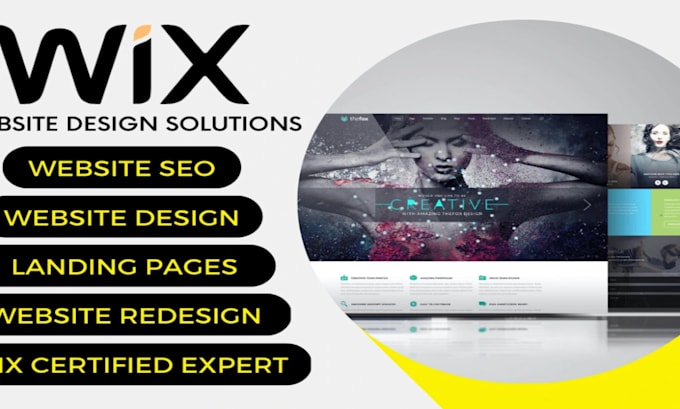 Bestseller - build wix website design redesign do wix expert wix developer