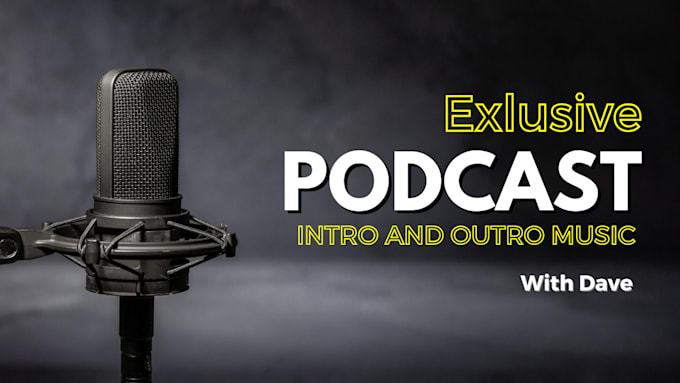 Gig Preview - Produce perfect intro and outro music jingles for your podcast theme custom song