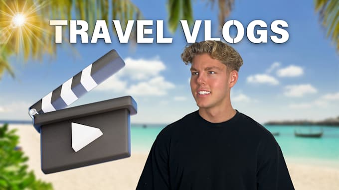 Gig Preview - Edit professional and engaging travel vlogs