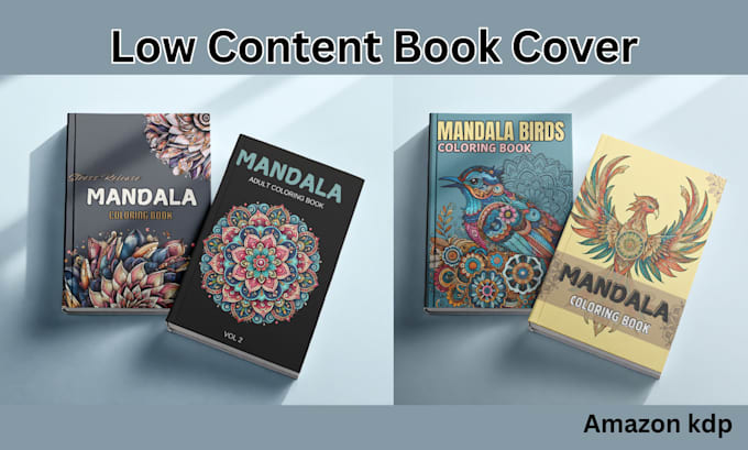 Gig Preview - Design low content book covers