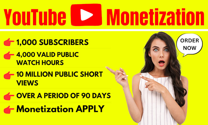 Gig Preview - Do organic video promotion to complete youtube channel monetization