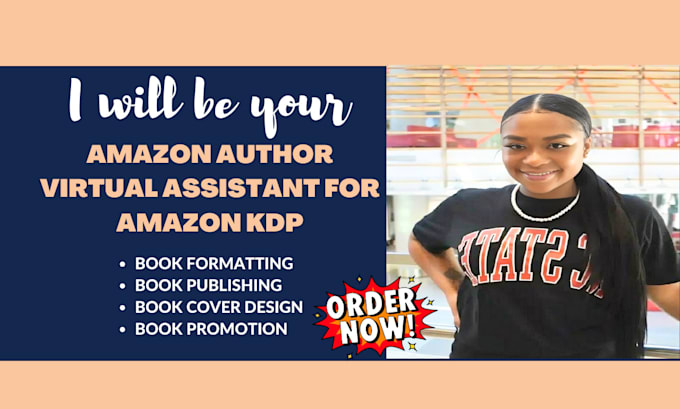 Gig Preview - Be your amazon author virtual assistant for amazon KDP book formatting