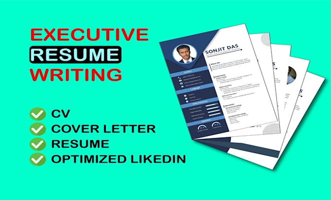 Gig Preview - Write professional resume, cover letter, optimize linkedin