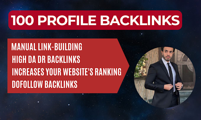 Gig Preview - Do 100 uk seo profile backlinks for link building service