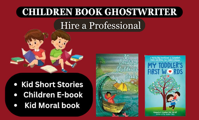 Gig Preview - Ghost write your children fictional ebook professional