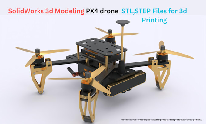 Gig Preview - Mechanical 3d modeling solidworks, product design , stl files for 3d printing