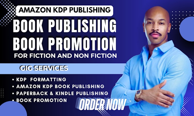 Gig Preview - Publish, promote non fiction book on amazon KDP publishing