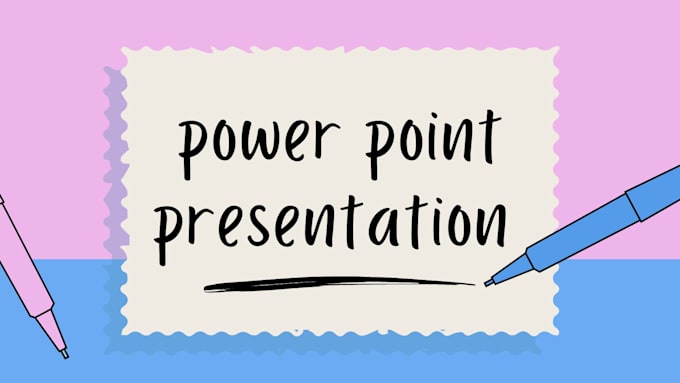 Gig Preview - Make power point presentation for all types of field