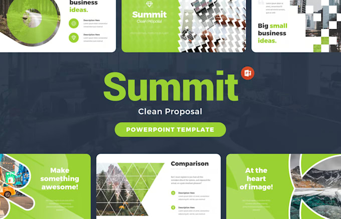 Gig Preview - Design professional investor business proposal, powerpoint template, pitch deck