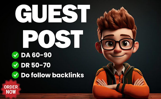 Bestseller - do guest post backlink service for multi niche websites