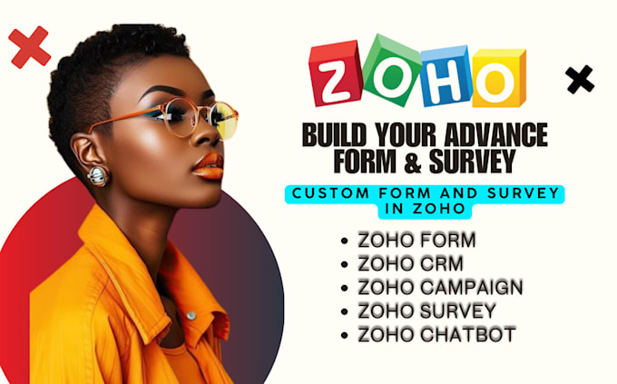 Gig Preview - Build zoho forms, zoho survey, design online survey, form builder, google sheet