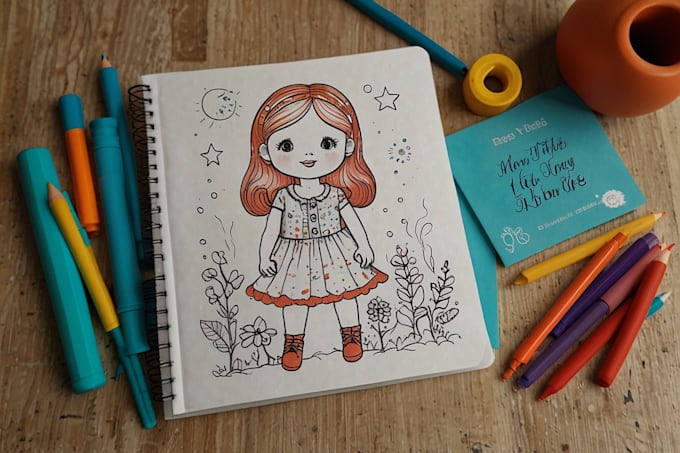 Gig Preview - Design stunning kids activity books coloring and handwriting workbooks